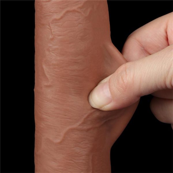 Dildo Sliding Skin 9 Brown - Image 8