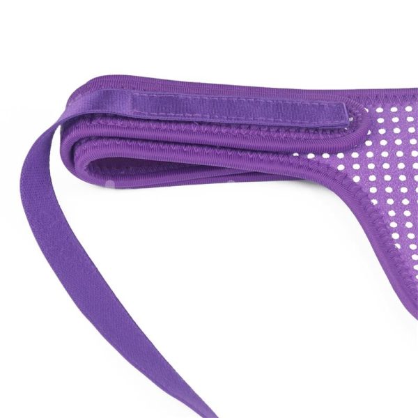 Easy Strap On Harness Polka Dots Purple - Image 4