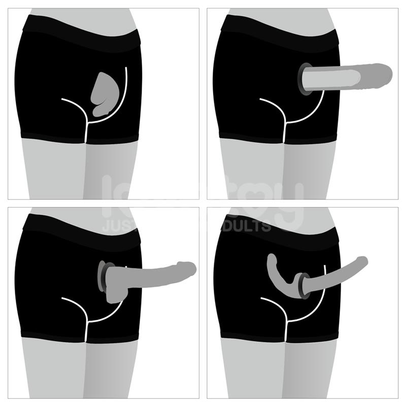 Strap-On Shorts Size XS/S 28-31 - Image 3
