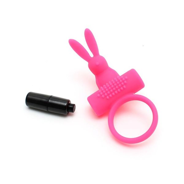 Bunny Cock Ring Vienna Pink - Image 3