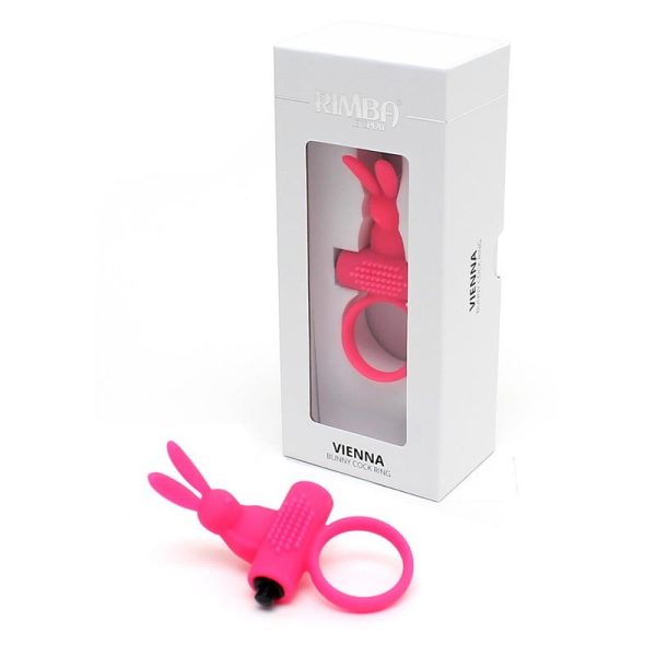 Bunny Cock Ring Vienna Pink - Image 5