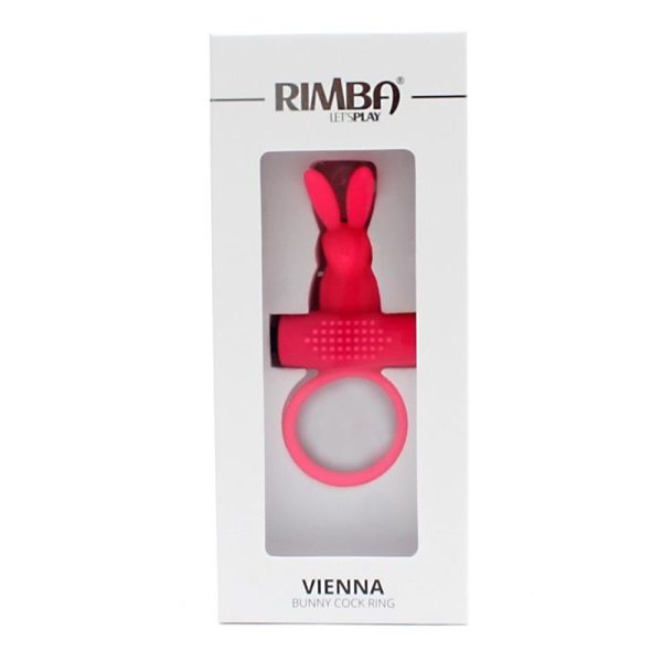 Bunny Cock Ring Vienna Pink - Image 6