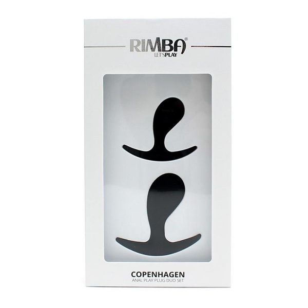 Set of 2 Anatomic Butt Plug Copenhagen Black - Image 6