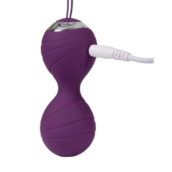 Vibrating Kegel Balls with Remote Control Cannes Purple - Image 4