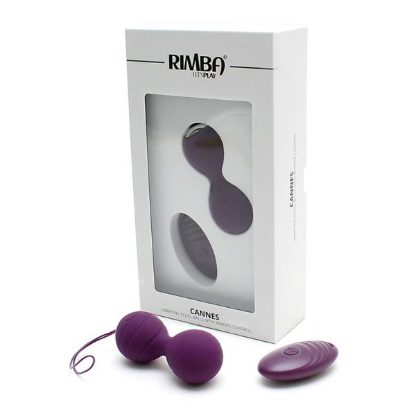 Vibrating Kegel Balls with Remote Control Cannes Purple - Image 6