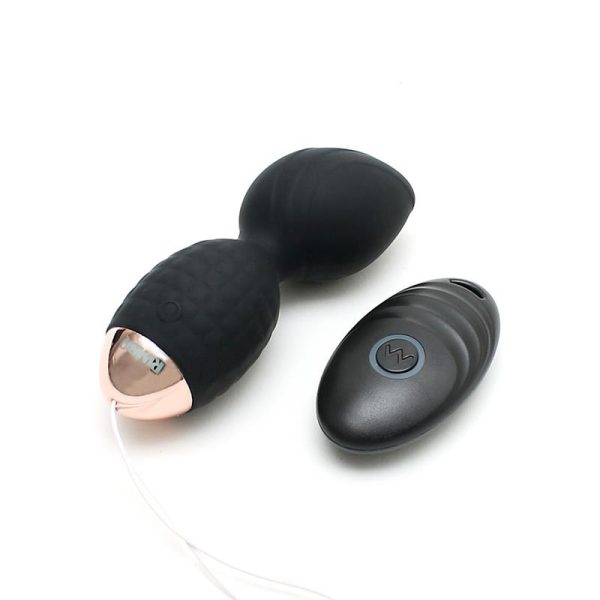 Vibrating Kegel Balls with Remote Control Athens Black - Image 2