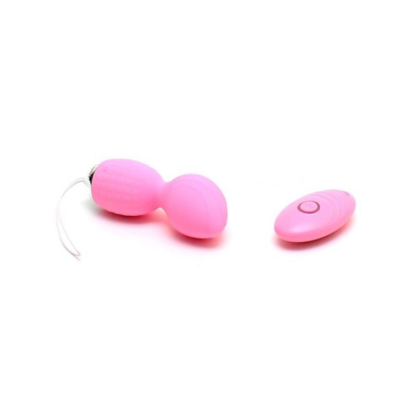 Vibrating Kegel Balls with Remote Control Athens Pink - Image 2