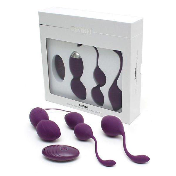 Vibrating Kegel Ball Set Remote Control Rimini Purple - Image 5