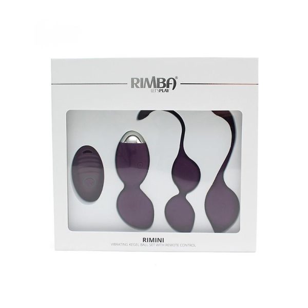 Vibrating Kegel Ball Set Remote Control Rimini Purple - Image 6