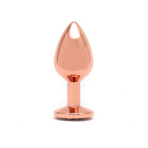 Pisa Butt Plug with Jewel Pisa Rose Gold - Image 3
