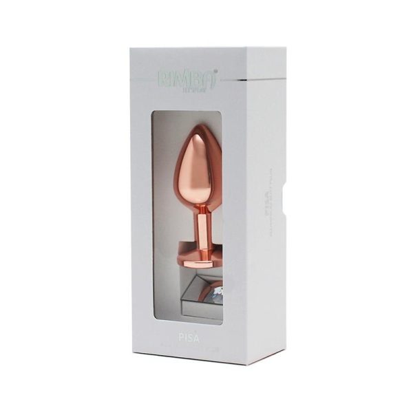 Pisa Butt Plug with Jewel Pisa Rose Gold - Image 4