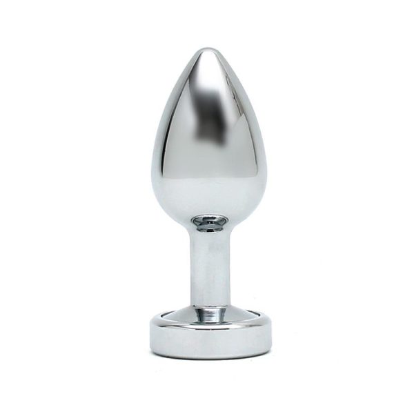 Butt Plug with Led Lights Pisa Silver - Image 2