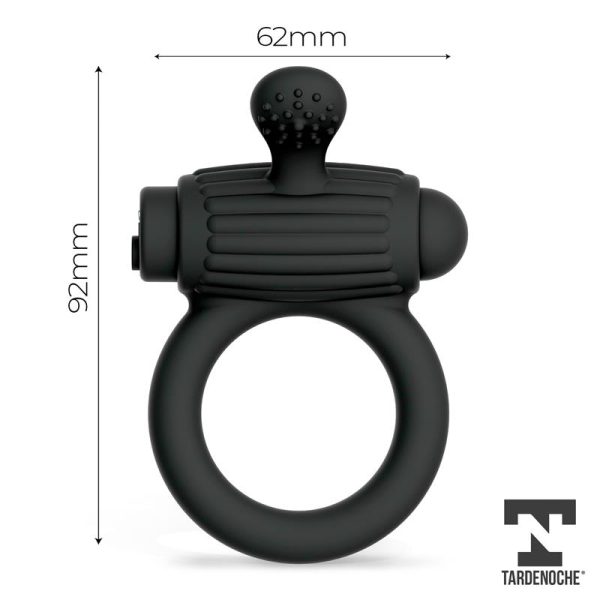 Dully Vibrating Penis Ring Silicone Magnetic USB - Image 5