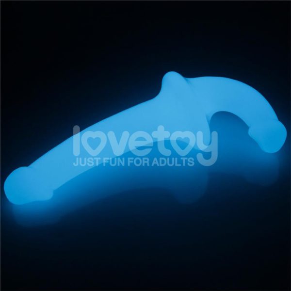 Double dildo Lumino Play Blue Light 10.5 - Image 3