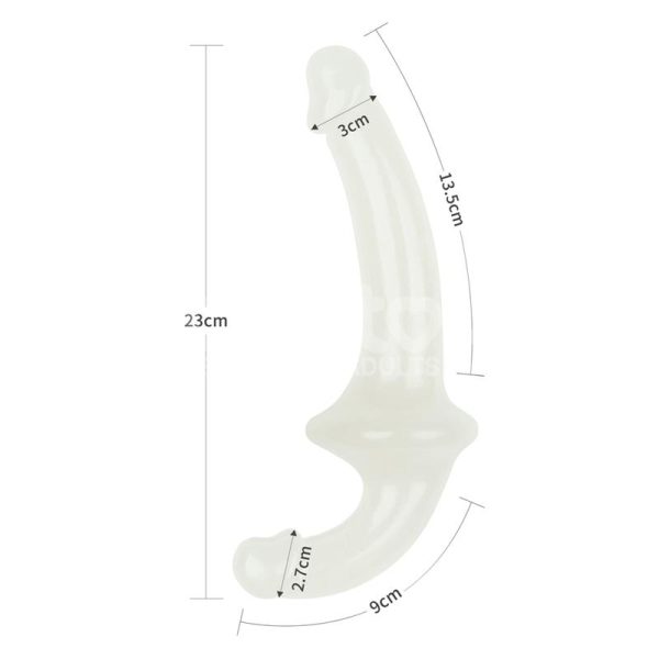 Double dildo Lumino Play Blue Light 10.5 - Image 13