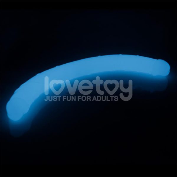 Double dildo Lumino Blue Light 18.5 - Image 3