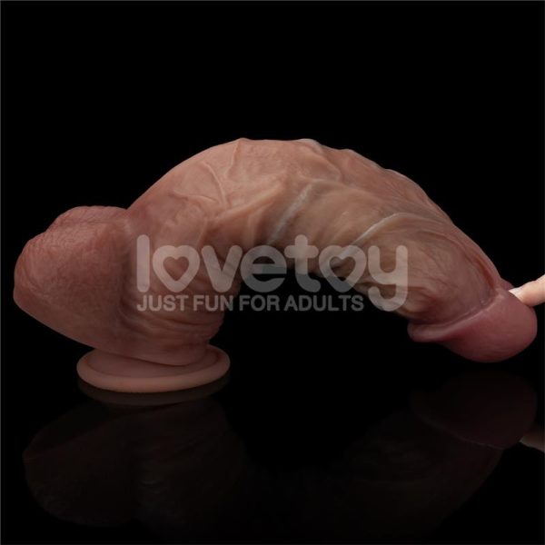 Dildo Dual Layered XXL 10.5 Black - Image 9