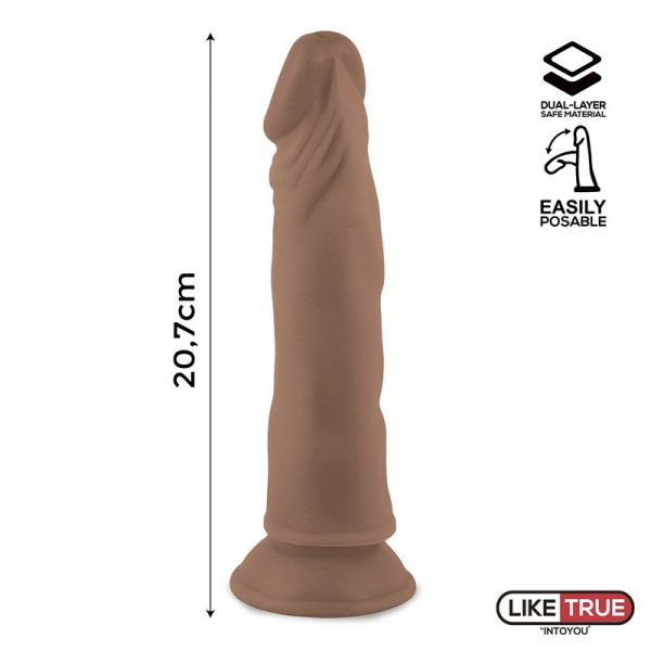Lenser Articulable-Posable Realistic Dildo 8 Brown - Image 6