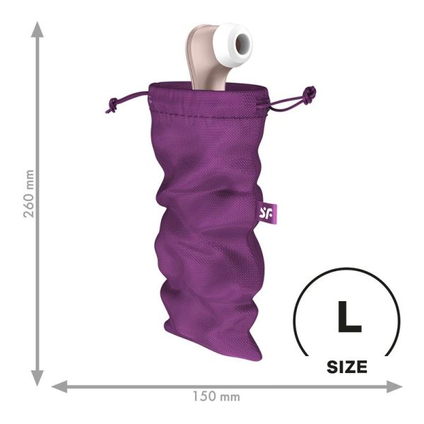 Toy Bag Treasure Bag Size L Purple - Image 2