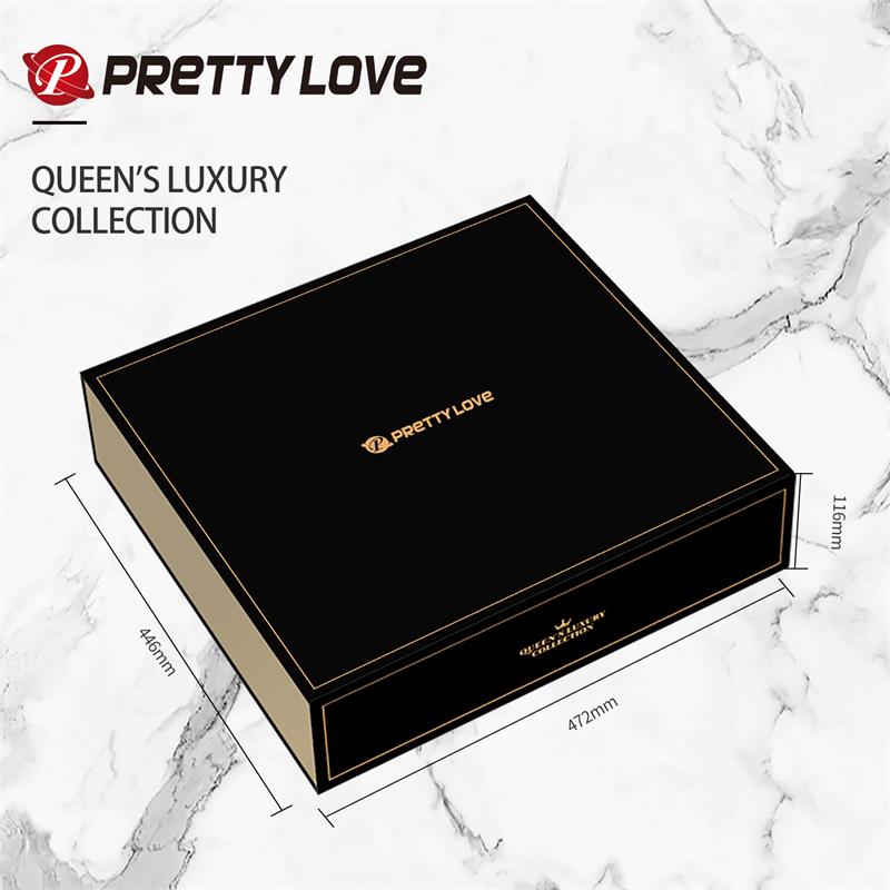 Luxury Set Queens with 12 Toys Black and 18k Gold - Image 26