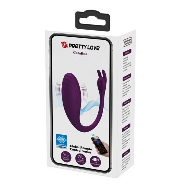 Catalina Vibrating Egg with APP Purple - Image 21