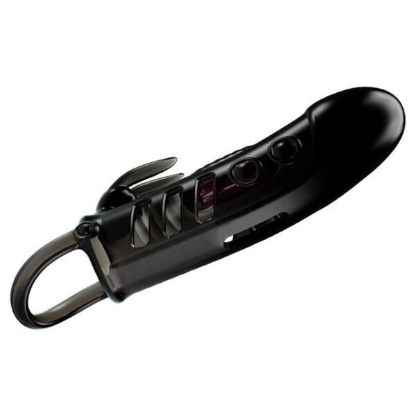 Vibrating Penis Sleeve Black - Image 3