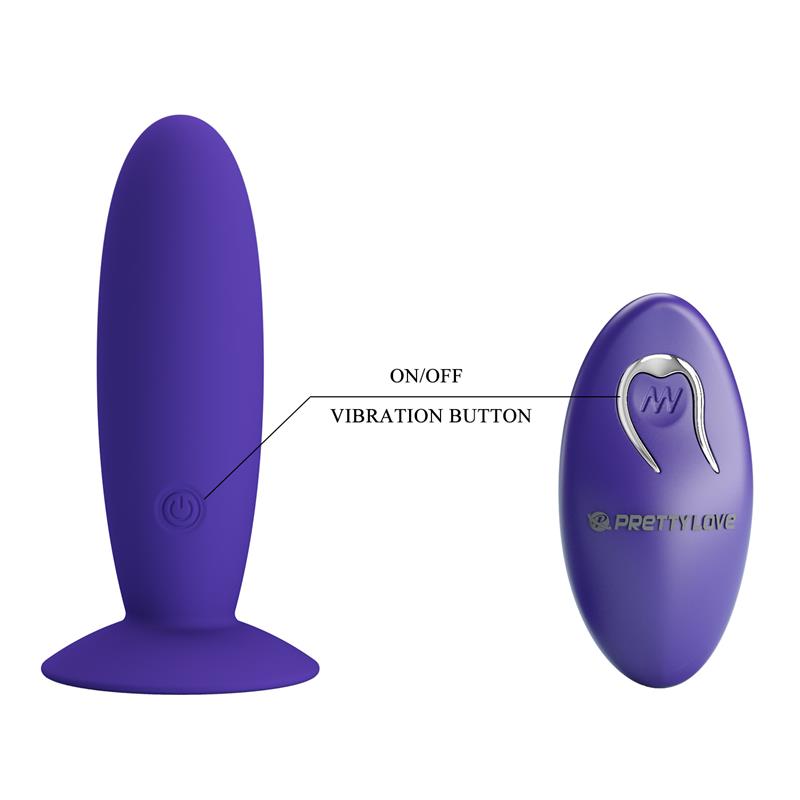 Youth Vibrating Anal Plug with Remote - Image 6