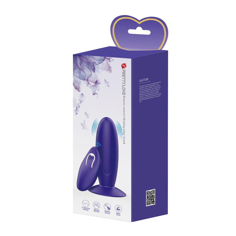 Youth Vibrating Anal Plug with Remote - Image 8