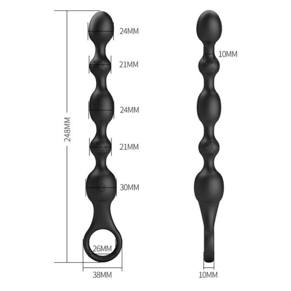 Anal Beads with Vibration - Image 8