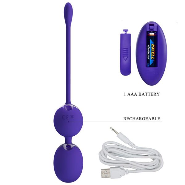 Willie Youth Vibrating Kegel Balls with Remote - Image 9