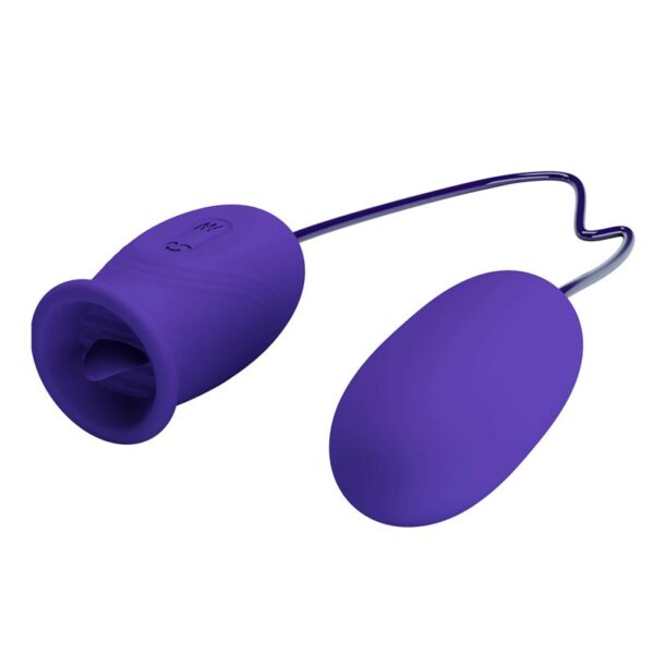 Daisy Youth Egg Vibrator and licking tongue - Image 2