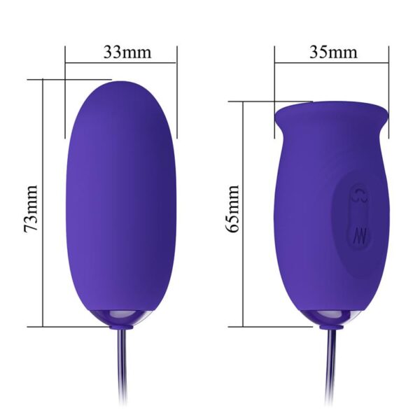 Daisy Youth Egg Vibrator and licking tongue - Image 6