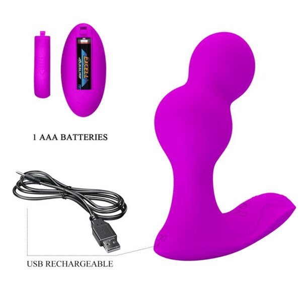 Terrance Vibrating Butt plug with Remote - Image 8