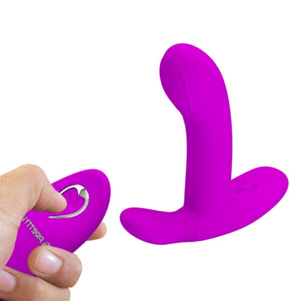 Geri Licking and Vibrating Massage with Remote - Image 2