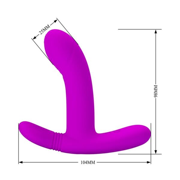 Geri Licking and Vibrating Massage with Remote - Image 9