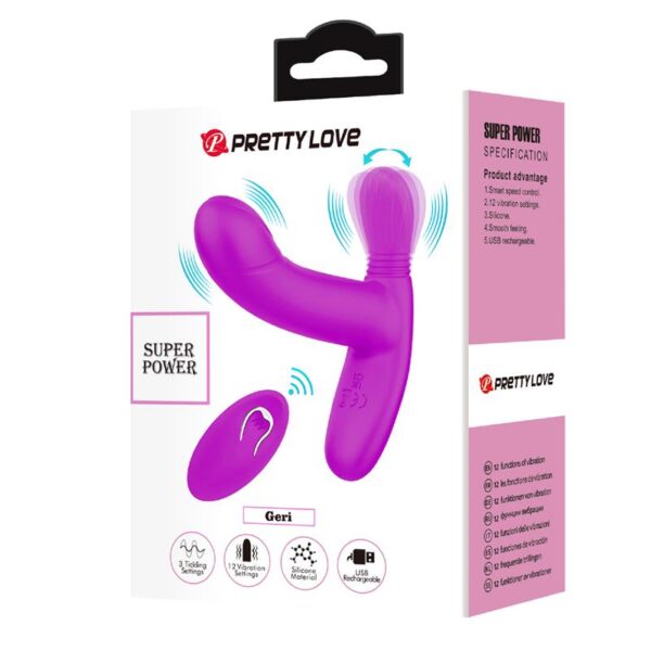Geri Licking and Vibrating Massage with Remote - Image 10