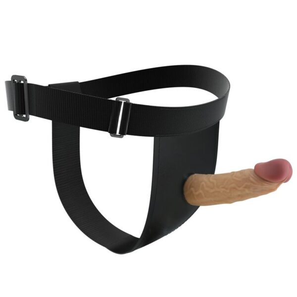 Houston Strap-On Harness with Hollow Dildo - Image 2