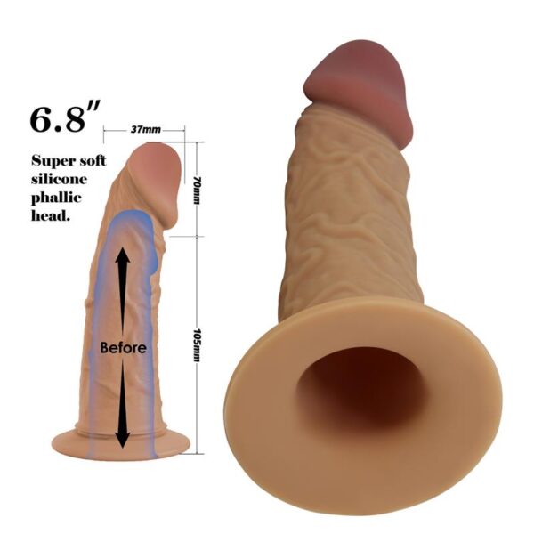 Houston Strap-On Harness with Hollow Dildo - Image 3