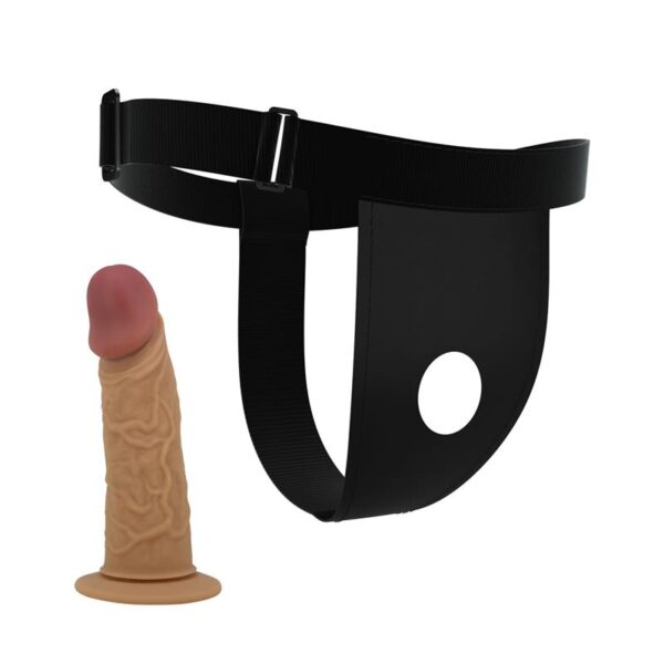 Houston Strap-On Harness with Hollow Dildo - Image 4