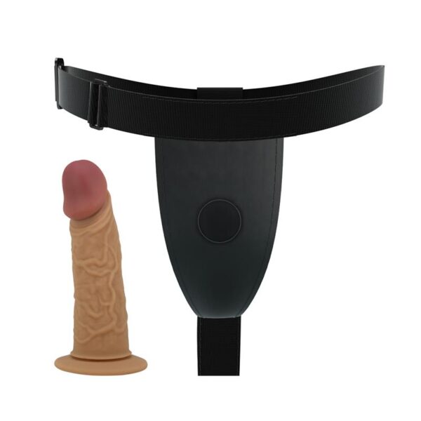 Houston Strap-On Harness with Hollow Dildo - Image 5