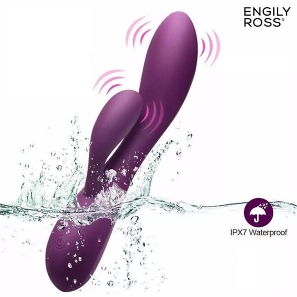 Bacall 3.0 Vibe Injected Liquified Silicone Double Motor USB - Image 9