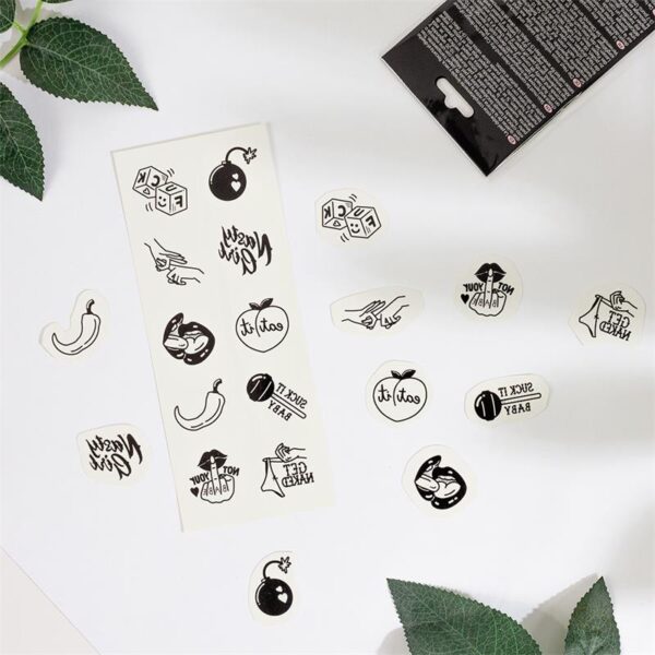 10 temporary tattoos Spicy Collection - Image 2