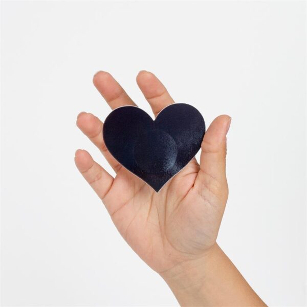 Wow Boobs! Nipple Covers Heart Shapped Holographic - Image 4