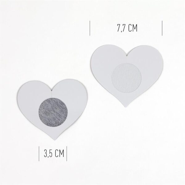 Wow Boobs! Nipple Covers Heart Shapped Holographic - Image 5