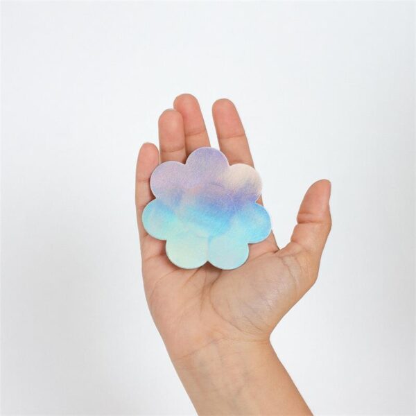 Wow Boobs! Nipple Covers Flower Shapped Holographic - Image 3