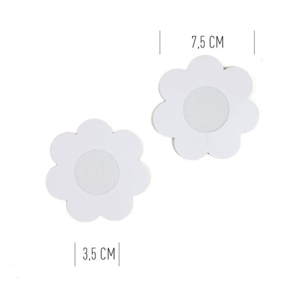 Wow Boobs! Nipple Covers Flower Shapped Holographic - Image 5