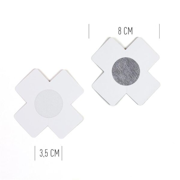 Wow Boobs! Nipple Covers Cross Shapped Holografic - Image 5