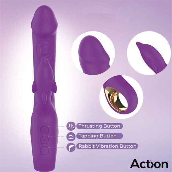 Fliper Vibe with Thrusting and Doble Pulsation 3 Motors - Image 6