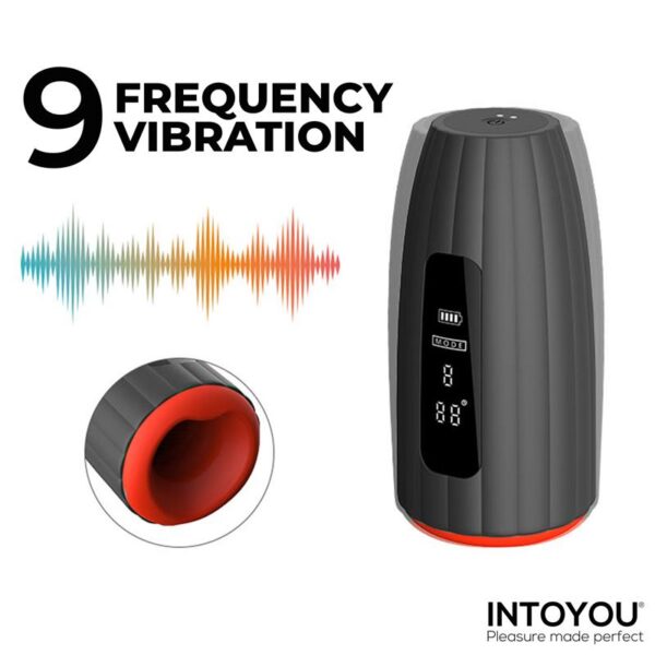 Karter Advanced Masturbator with Vibration, Heat and Digital Screen - Image 4