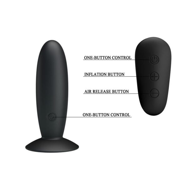 Mr. Play Vibrating Butt Plug with Remote control USB - Image 6